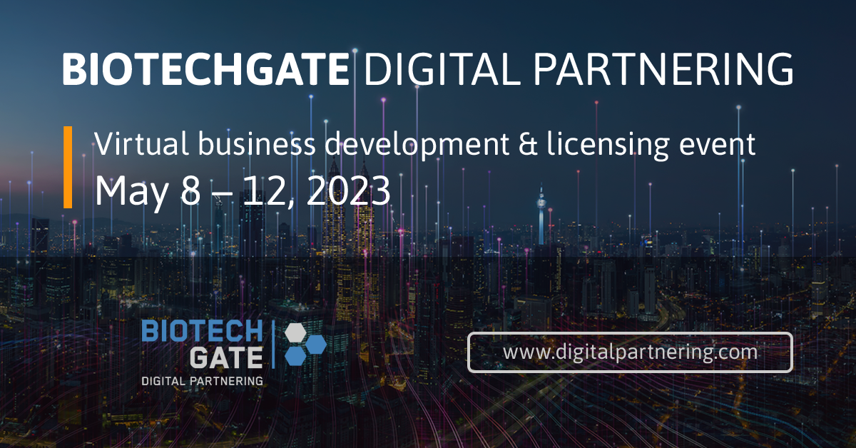 Swiss Biotech Center, partnering with the Biotechgate Digital Partnering Event